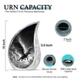 thumbnail image 2 of SABURIAL Dragon Urn - Tiny Burial Urn For Male Ash - Large Decorative Urns - Combo Of 10 Inch & 3 Inch - Small Keepsake Urns For Human Ashes, 2 of 7