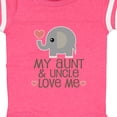 thumbnail image 4 of Inktastic Aunt and Uncle Love Me Nephew Boys or Girls Baby Bodysuit, 4 of 5