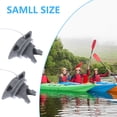 thumbnail image 3 of OULII 3Pcs Air Valve Plugs for Inflatable Kayak Canoe Boat with Stable Gas Leak Prevention Grey, 3 of 8