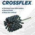 thumbnail image 4 of Weiler CrossFlex Standard Duty Bore Brush 2-1/8 Diameter 240SC Grit 34228, 4 of 7