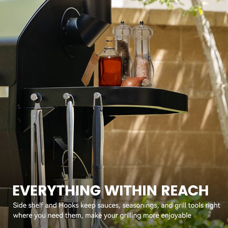 Z GRILLS Powerhouse 1056 sq.in Black Pellet Grill & Smoker