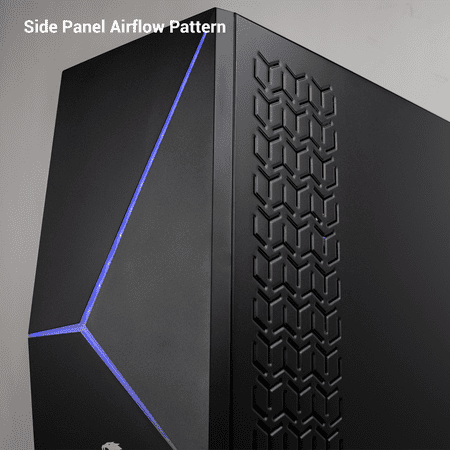 iBUYPOWER - Slate 4 Gaming Desktop - AMD Ryzen 5 3600 - 16GB Memory - AMD Radeon RX 580 8GB - 1TB HDD + 240GB SSD