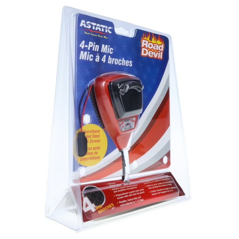 Astatic アスタティック RD104E CB HAM 4Pマイク 送料無料