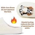 thumbnail image 3 of BERANMEY Cute Animal Puppy Butterfly Dogs Slippers for Women Perfect Soft Plush Comfy Warm Slip-On Slippers fo Women Indoor Fluffy House Slippers for Women and Men Non-slip Fuzzy Flat Slides, 3 of 8