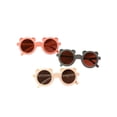 thumbnail image 4 of ITFABS Lunettes de Soleil Rondes Unisexes d'Été pour Petits Garçons et Filles, Lunettes Décontractées pour l'Extérieur, 4 of 6