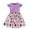 #E Purple, variant on Ardorlove Girls Summer Casual Dress Flutter Sleeve Casual Party Dresses Clothes for Kids