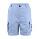 thumbnail image 3 of WILLBEST Pantalones Casuales para Mujer, Cómodos Pantalones Cortos Cargo Hasta La Rodilla con Bolsillos y Cintura Elástica para Uso Diario. Grande, 3 of 7