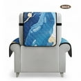 thumbnail image 7 of TSOVTHRID Blue Marble Texture Print Non-Slip Recliner Chair Cover, Comfy Lazy Boy Covers for Recliner with Pocket, Soft Reclining Sofa Slipcovers Furniture Protector with Elastic, 7 of 7