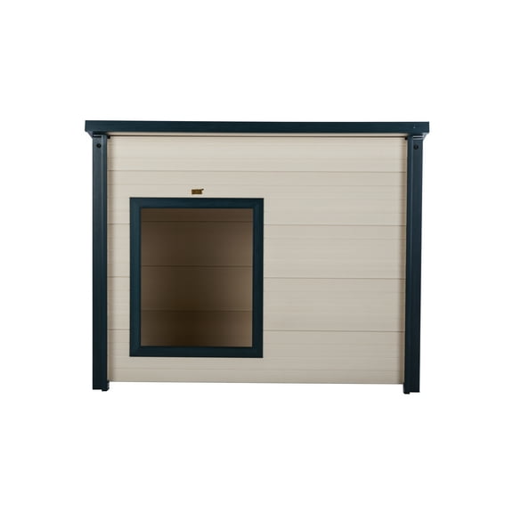 New Age Pet ECOFLEX® ThermoCore Insulated Outdoor Dog House, Weather Resistant