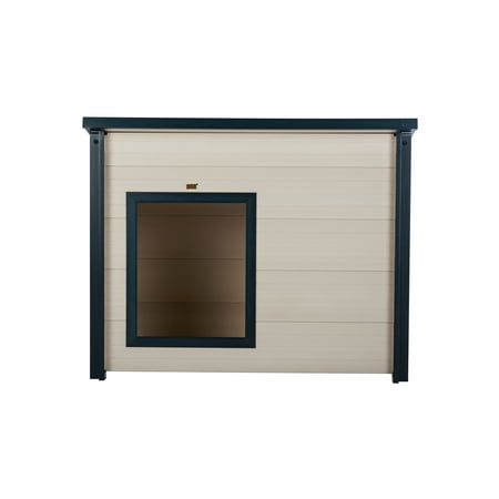 UPC: 0896819003550 | New Age Pet Jumbo Outdoor Dog House Beige