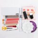 thumbnail image 4 of 23x Kit de pinceles de pintura artística con estuche de almacenamiento Juego de pintura DIY Punta variada Acuarela Acrílico Dibujo al óleo para Soledad Pinceles de pintura de arte, 4 of 6