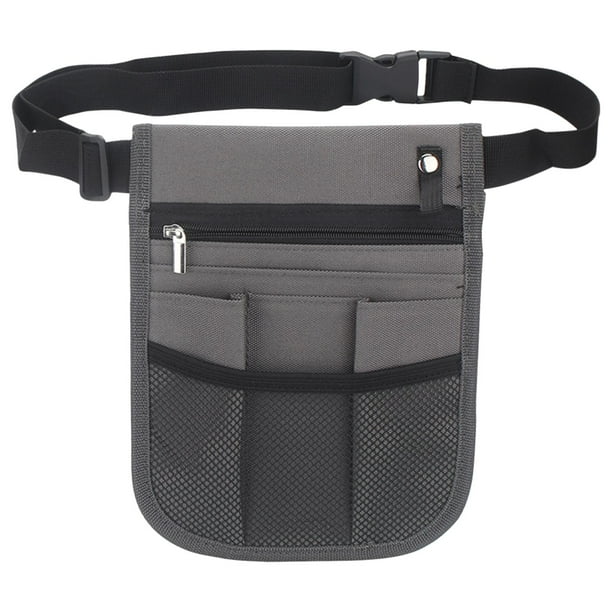 Riñonera para enfermeras, bolsa de cintura para enfermería, organizador médico, bolsas de herramientas para el cuidado 9