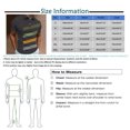 thumbnail image 3 of LRGSHF Men's&nbsp;polo Shirts Colorful Stripes Short Sleeve Tops Summer Soft Slim Fit Pullover Vintage Breathable Lightweight Golf T-Shirt, 3 of 5