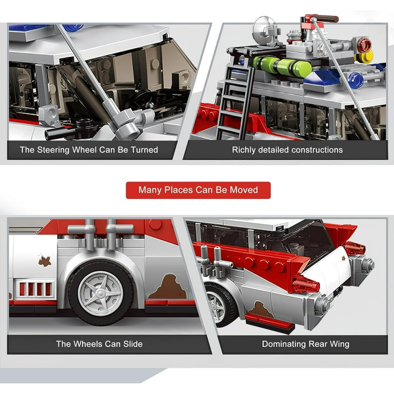Ghost Buster ECTO-1 Building Kit for Adult, Speed Champion Ghost Buster ECTO-1 Building Kit for Adult, Speed Champion