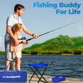 thumbnail image 7 of DaddyGoFish Kids Fishing Pole – Telescopic Rod & Reel Combo with Collapsible Chair, Rod Holder, Tackle Box, Bait Net and Carry Bag for Boys and Girls, 7 of 7