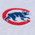 thumbnail image 3 of Women's Mitchell & Ness  Heather Gray Chicago Cubs Script Cropped Boxy T-Shirt, 3 of 5