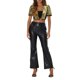 thumbnail image 2 of Cárdigan corto de fiesta con mangas cortas de lentejuelas para mujer Inspire Chic XS dorado, 2 of 6