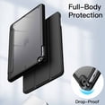 thumbnail image 3 of JETech Case for iPad Mini 5/4 (7.9-Inch 2019/2015 Model) with Pencil Holder, Clear Transparent Back Shell Slim Stand Shockproof Tablet Cover, Auto Wake/Sleep (Black), 3 of 7