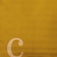 thumbnail image 2 of Simply Daisy 20" x 20" Modern Monogram Decorative Throw Pillow, Autumn Gold, 2 of 3