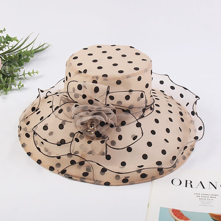 chinese dress ladies FORBUSITE Ladies Church Dress Hats main image 1