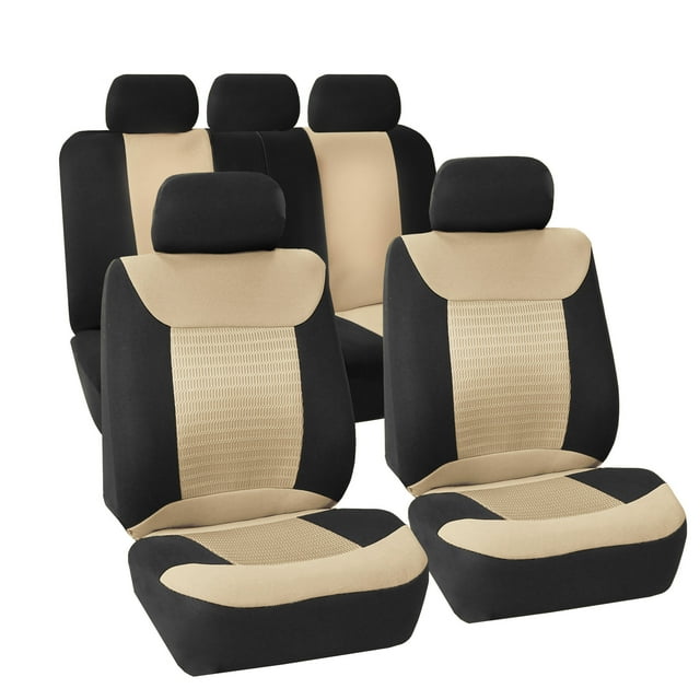 Premium Fabric Universal Seat Covers Fit For Car Truck SUV Van - Full Set