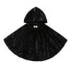 

Quilted Jacket for Girls Toddler Boys Girls Fancy Party Hooded Robe Kids Hooded Cloak Girls Plaid Coat