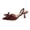Wine, variant on Womens Bow Heels Slingback Pumps Closed Pointed Toe Kitten Heel Mules with Strap Stiletto Slip On Dress Shoes