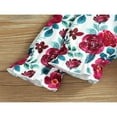 thumbnail image 4 of Ensembles pour Filles Robe à Manches Longues en Tulle Floral Patchwork Bandeau, 4 of 6
