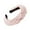 Pink, variant on MSJUHEG Bow Knot Hairband Non Slip Trendy Headbands Elastic Headband Elastic Head Scarf Headband Bandana Thick Headbands Cloth Headbands Wide Hairband Women's Fashion Headbands Black One Size