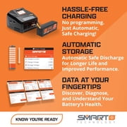 SPMX32004S30 Spektrum 3200mAh 4S 14.8V Smart LiPo Battery 30C; IC3 SPMX32004S30