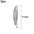 thumbnail image 2 of ZHAOCHENG Herramienta para fotografía de arte de uñas con forma de pluma, marcador de metal con forma de pluma, simple, elegante y ligero, 2 of 5