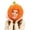 8-Orange, variant on DHFJKG Funny Plush Pumpkin Hat, Adult Halloween Novelty Headwear, Photo Props Dress Up Halloween Party Headgear