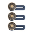 thumbnail image 1 of 3PCS Jeans Extendable Button Pants Waist Extension Extended Nail-Free Detachable Belt Buckle for Men Belt Buckle Single Multicolor, 1 of 1