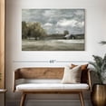 thumbnail image 3 of Elephant Stock Country Quiet Wall Art - Horizontal Canvas Wall Art - Living Room Wall Decor - Nature Canvas - Brown And White Decor By Nan - 48" x 32", 3 of 8