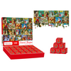 Christmas Advent Calendar 2023, 2023 Christmas Advent Calendar Jigsaw Puzzle 1000pcs, Christmas Countdown Holiday Puzzles for Adults Kids, 24 Parts 1000 Pieces Jigsaw Puzzles Gift for Xmas