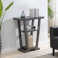 thumbnail image 4 of Convenience Concepts Newport Table Console « V » en Fini Bois Gris, 4 of 6