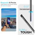 thumbnail image 4 of IBAOLE DualShield Conçu pour TCL 20 Pro 5G Étui, [Merge] Antichoc Grade Militaire Robuste Double Couche Mince Étui Protecteur - Ardoise Métallique Ardoise Métallique, 4 of 7