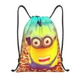 thumbnail image 1 of Pofeuu Minions for Water-Resistant 210D Drawstring Bag Compact Foldable Design Gym Yoga Travel Essentials Lightweight Carryall-Small, 1 of 6