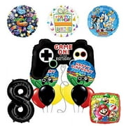Video Gamers 8th Birthday Party Supplies Balloon Decorations