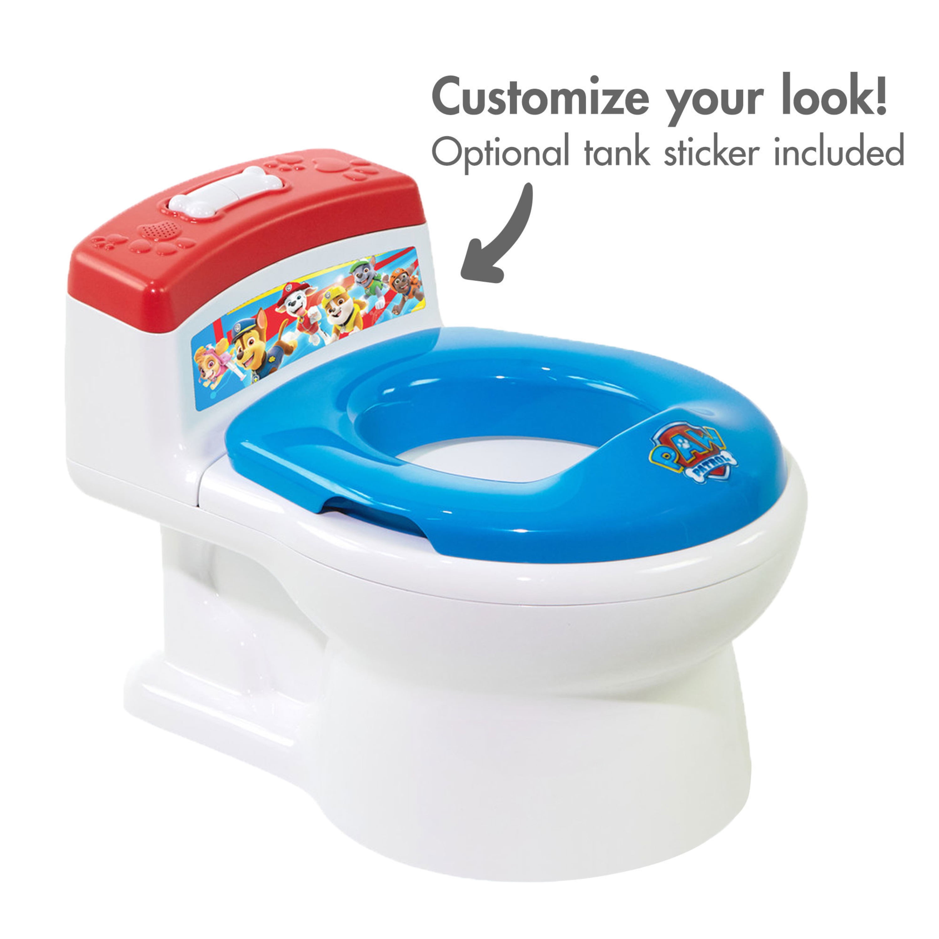 Nickelodeon Paw Patrol 2 In 1 Potty Training Toilet Toddler Toilet And Training Seat Walmart Com Walmart Com