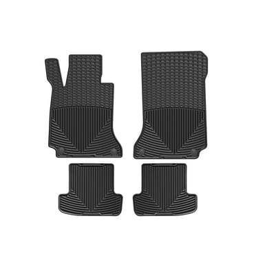 WeatherTech All-Weather Floor Mats compatible with 2017-2017 Mercedes E-Class - 1st & 2nd Row, Black
