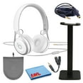 thumbnail image 1 of Beats EP Écouteurs Supra-Auriculaires Filaires - Blanc (ML9A2LL/A) Ensemble avec Support pour Écouteurs + Câble d'Extension + Répartiteur pour Écouteurs + Plus, 1 of 7