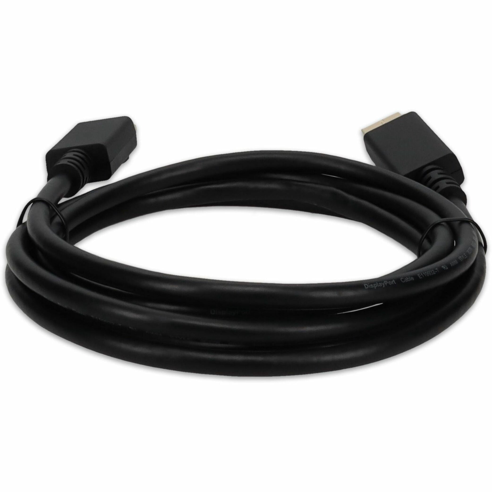 AddOn 6ft 4K UHD DisplayPort Cable Black DISPLAYPORT14MM6F