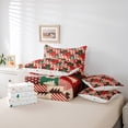 thumbnail image 5 of Castle Fairy Teenagers Christmas Tree 7-Piece Twin Bedding Sets,Geometric Lattice Bedding Comforter Set,Festival Xmas Breathable Sheet Sets,Luxury Bedroom Decor, 5 of 7