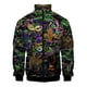 thumbnail image 5 of Chaqueta informal con cremallera para hombre y mujer, ropa de primavera y otoño, con estampado lavado, camisetas de manga larga, chaquetas cómodas hawaianas, abrigos para hombre, 5 of 5