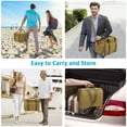 thumbnail image 6 of Hafmall 24L Large Soft-Sided Cooler with Adjustable Shoulder Strap, Khaki, 6 of 7
