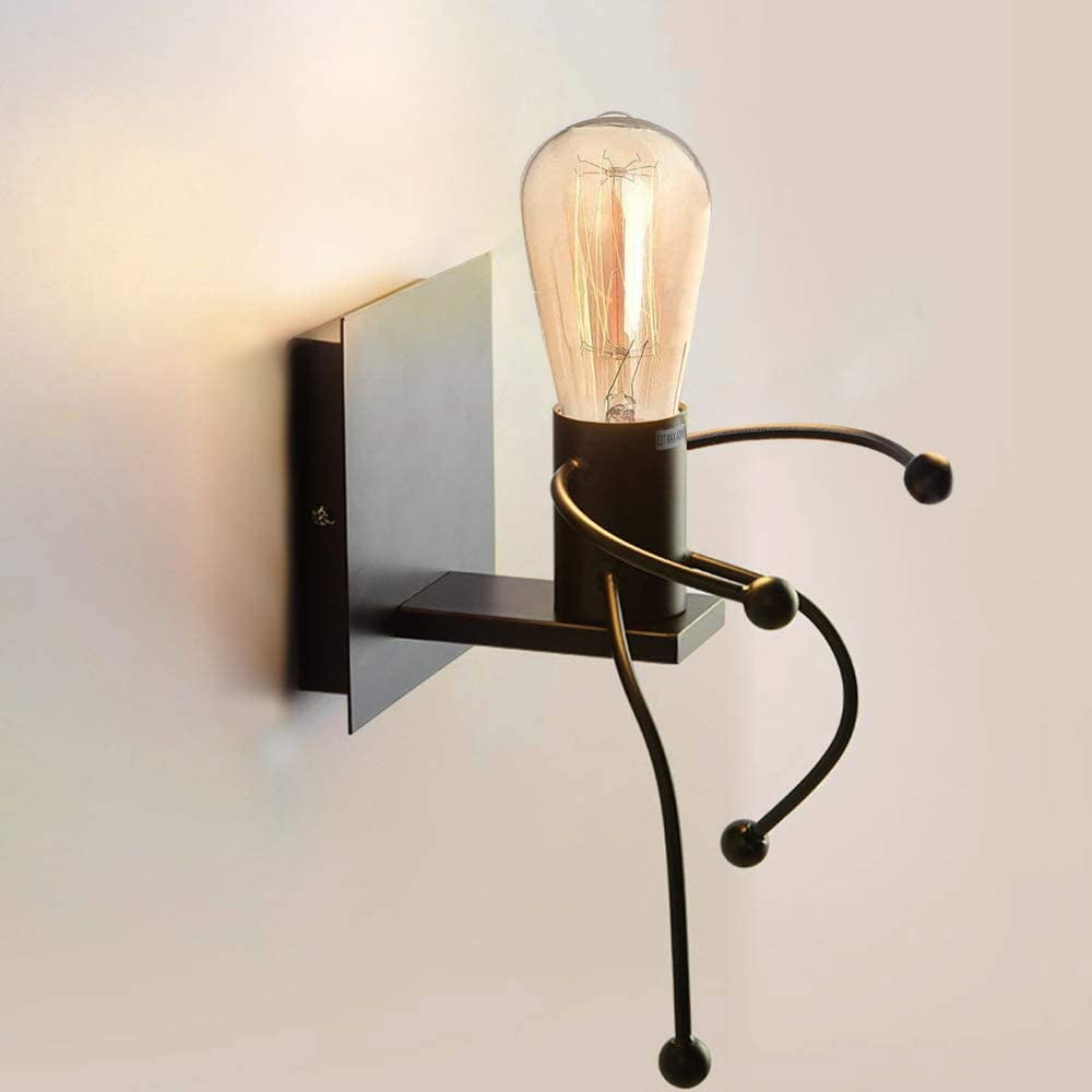 Wall Light Aluminium e27 Iron Energy Saving Lamp Halogen Bulb 