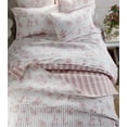 thumbnail image 3 of Dusty Rose Pink Cowgirl Toile Sheet Set, 3 of 5