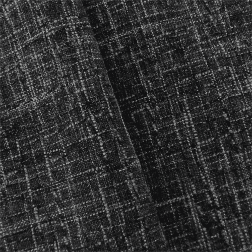 Black/White Crosshatch Tweed Home Decorating Fabric, Fabric By the Yard