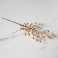 thumbnail image 2 of Artificial Flower Fake Floral Branch Decorations Winter Jasmine Branches 5Pcs Simulation Bubble Gold And Silver Berries, 2 of 13